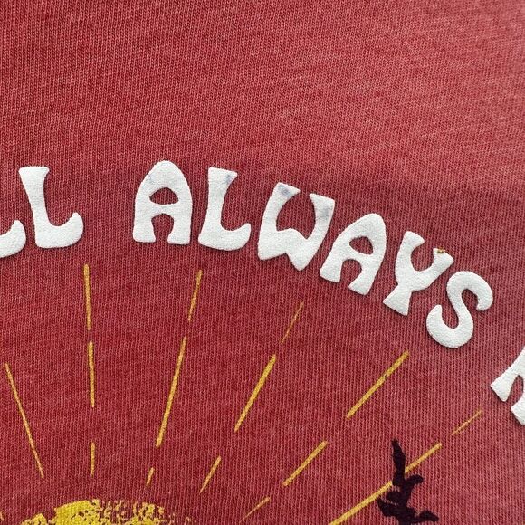 Free State Rust Red Graphic Short Sleeve Shirt- L - Picture 5 of 8